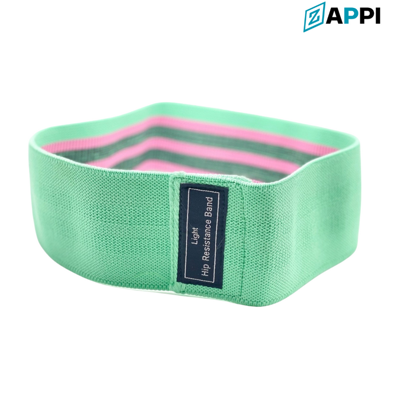 Kit 3 Faixas Elásticas Tecido Mini Band Zappi - Transforme Seu Treino em Casa!